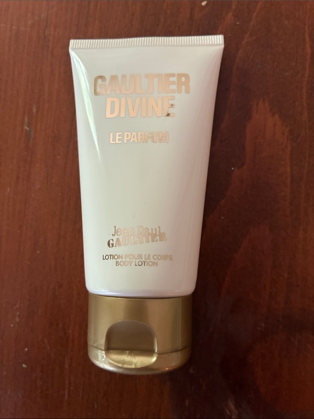 Jean Paul Gaultier Divine Le Parfum Body Lotion - White & Gold Tube